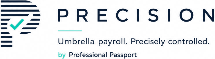 Precision. Umbrella payroll, precisely controlled. By Professional Passport